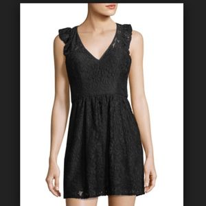 BCBGeneration V-Neck Lace Dress